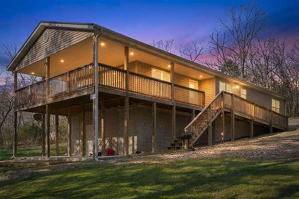 3 Acres of Land with Home for Sale in Galena, Missouri