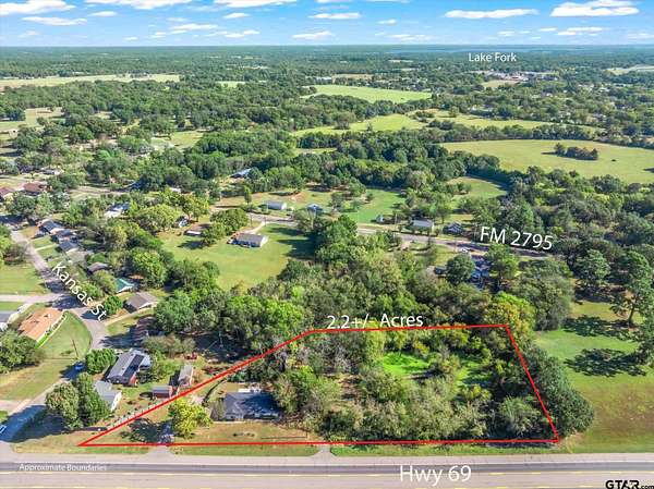 2.2 Acres of Commercial Land for Sale in Emory, Texas
