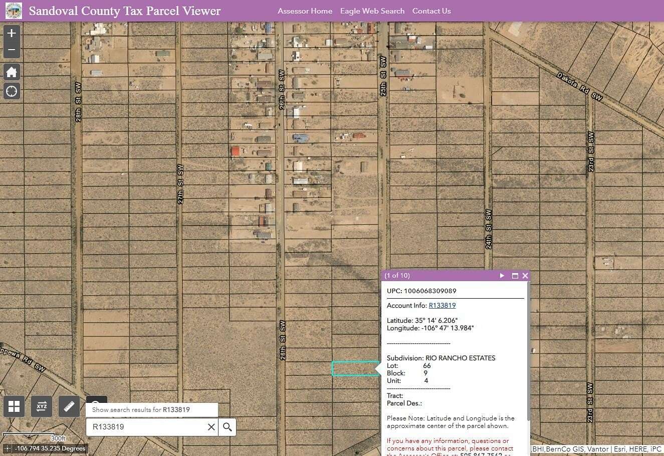 0.5 Acres of Land for Sale in Rio Rancho, New Mexico