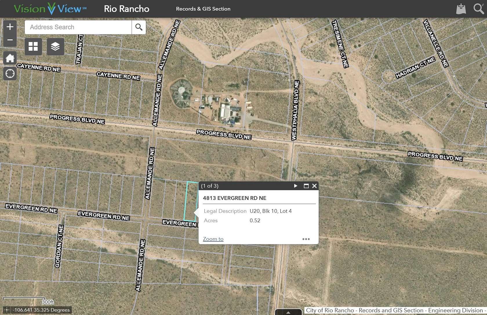 1 Acre of Residential Land for Sale in Rio Rancho, New Mexico
