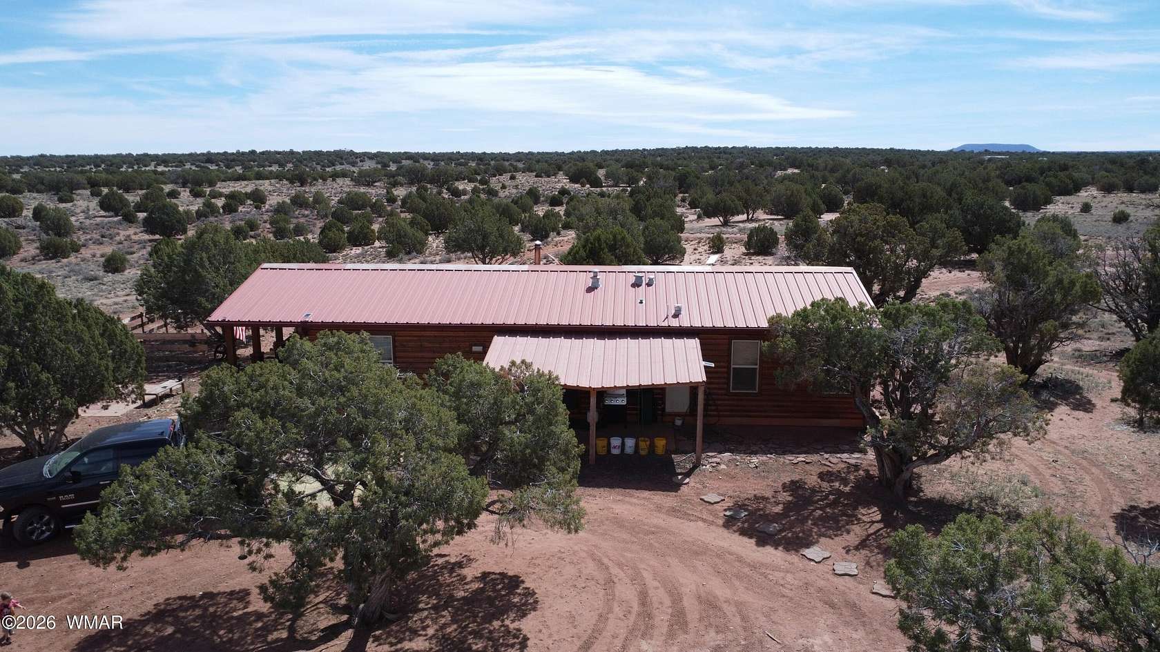 22.2 Acres of Land with Home for Sale in Concho, Arizona