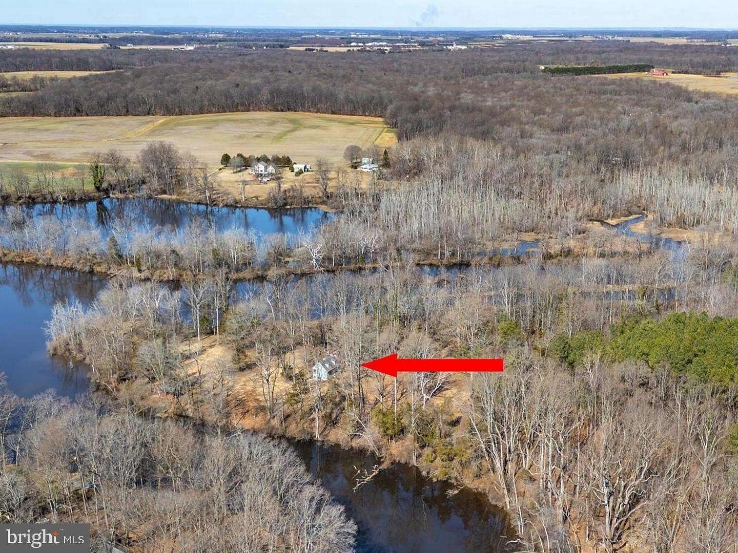 13.4 Acres of Land with Home for Sale in Millington, Maryland