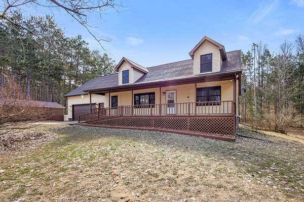 10 Acres of Land with Home for Sale in Howard City, Michigan