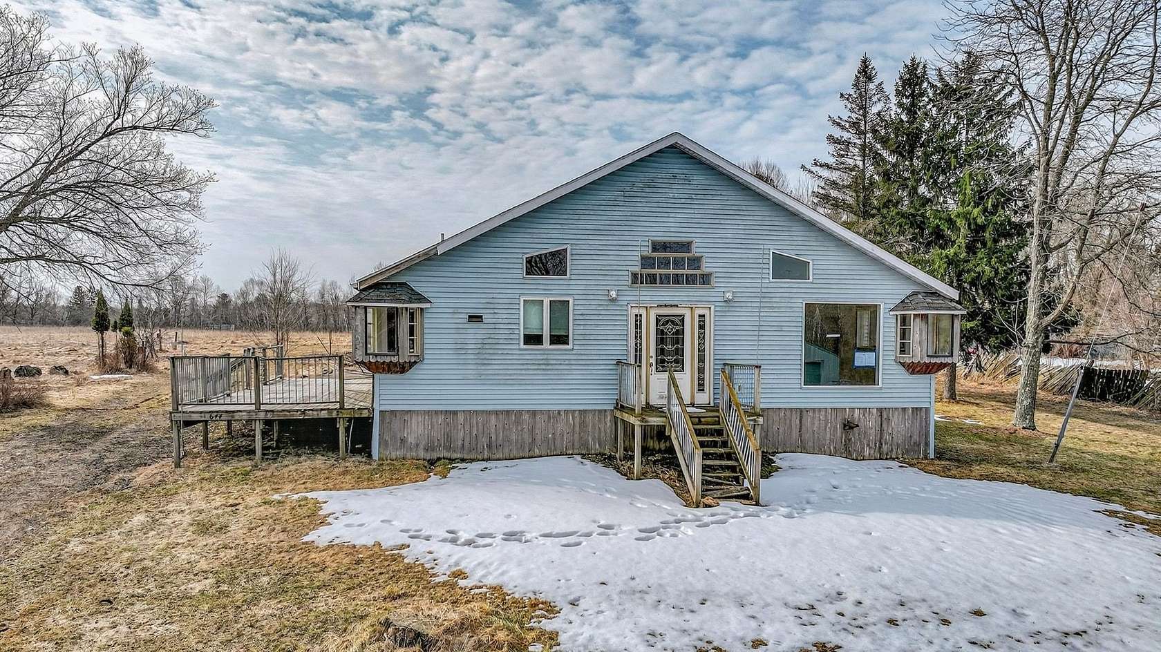 13.3 Acres of Land with Home for Sale in Fairchild, Wisconsin
