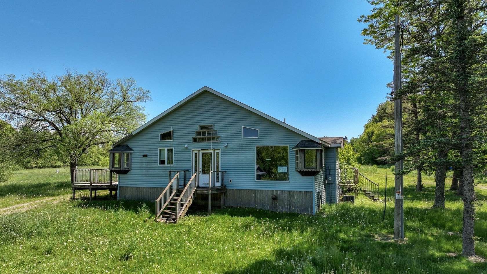 13.3 Acres of Land with Home for Sale in Fairchild, Wisconsin