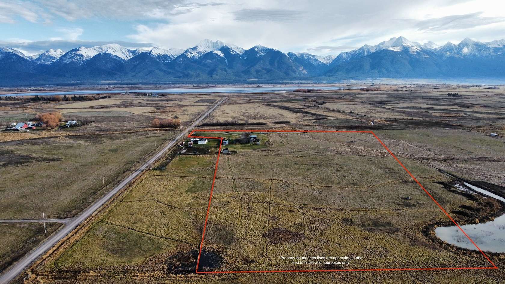 15 Acres of Recreational Land with Home for Sale in Charlo, Montana