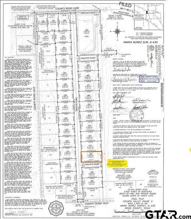 0.57 Acres of Residential Land for Sale in Alba, Texas