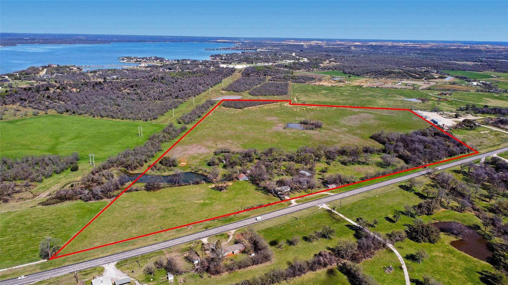 72.7 Acres of Improved Land for Sale in Bridgeport, Texas