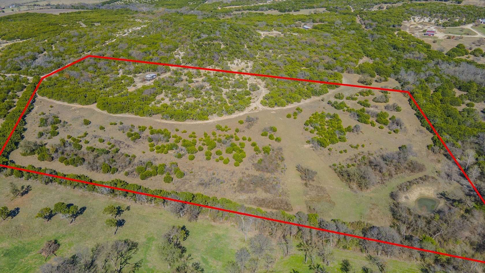 25.8 Acres of Recreational Land for Sale in Cranfills Gap, Texas