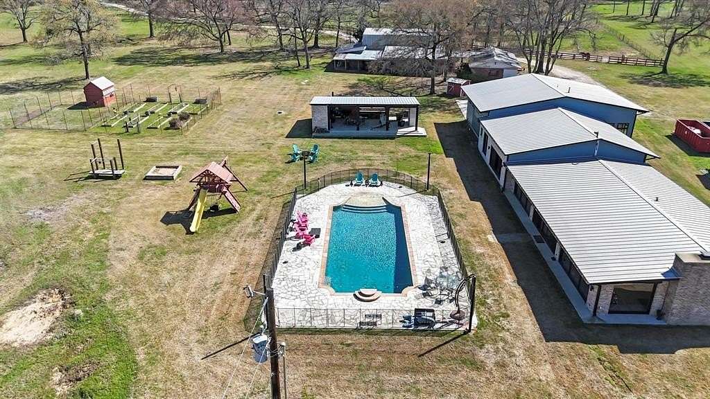 25 Acres of Recreational Land with Home for Sale in Richards, Texas