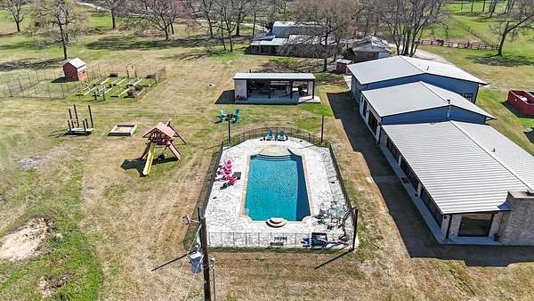 25 Acres of Recreational Land with Home for Sale in Richards, Texas