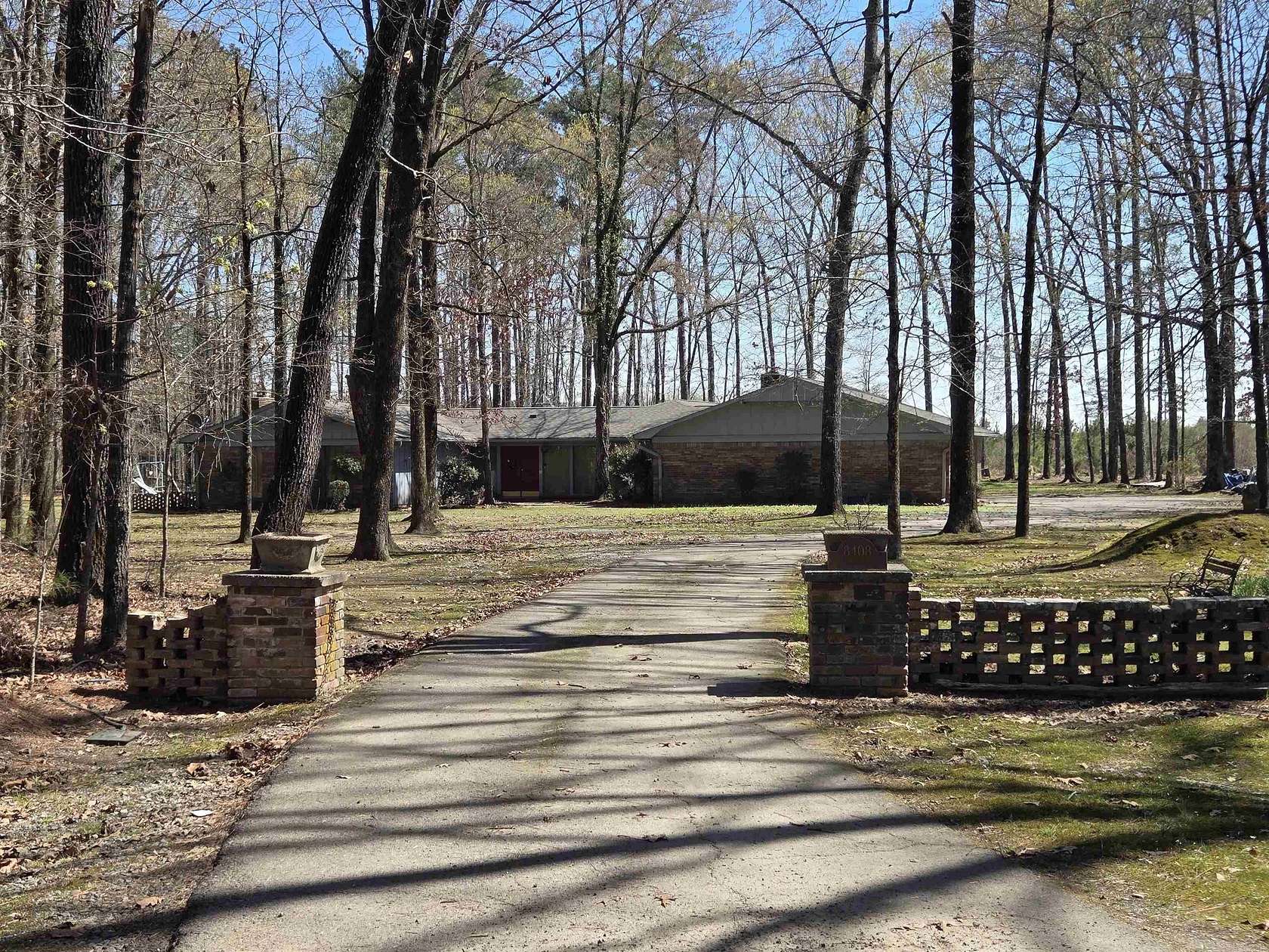 7.65 Acres of Land with Home for Sale in Pine Bluff, Arkansas