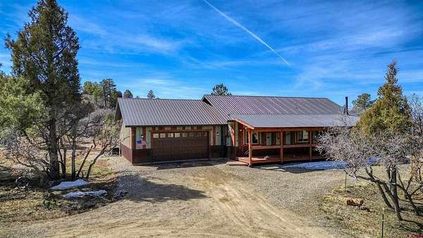 6.24 Acres of Land with Home for Sale in Pagosa Springs, Colorado