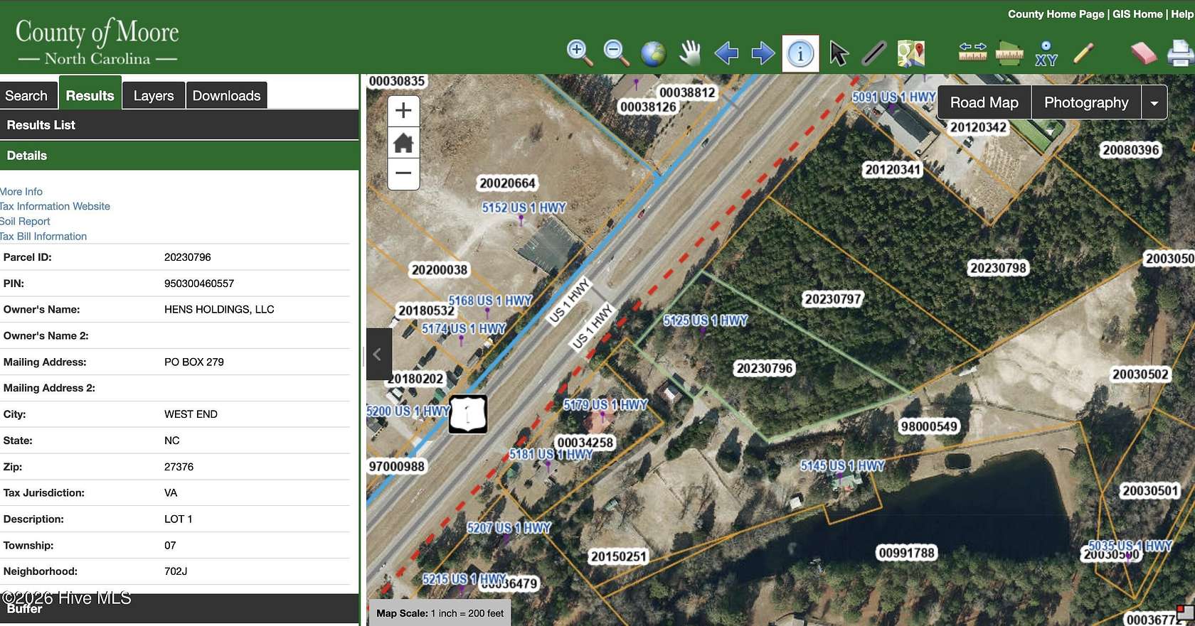 2 Acres of Mixed-Use Land for Sale in Vass, North Carolina