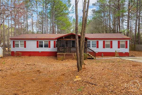 5.49 Acres of Land with Home for Sale in Danielsville, Georgia