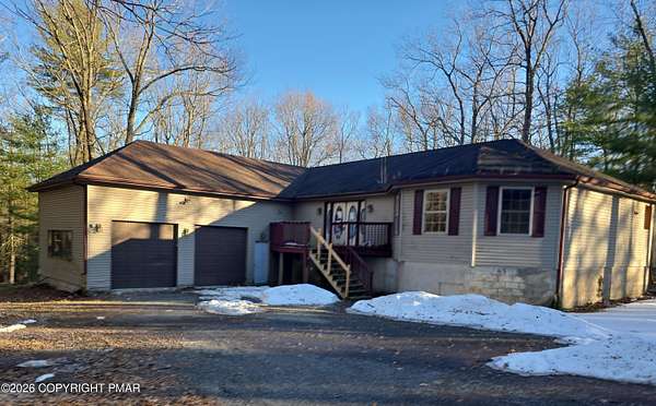 2.18 Acres of Land with Home for Auction in Tafton, Pennsylvania