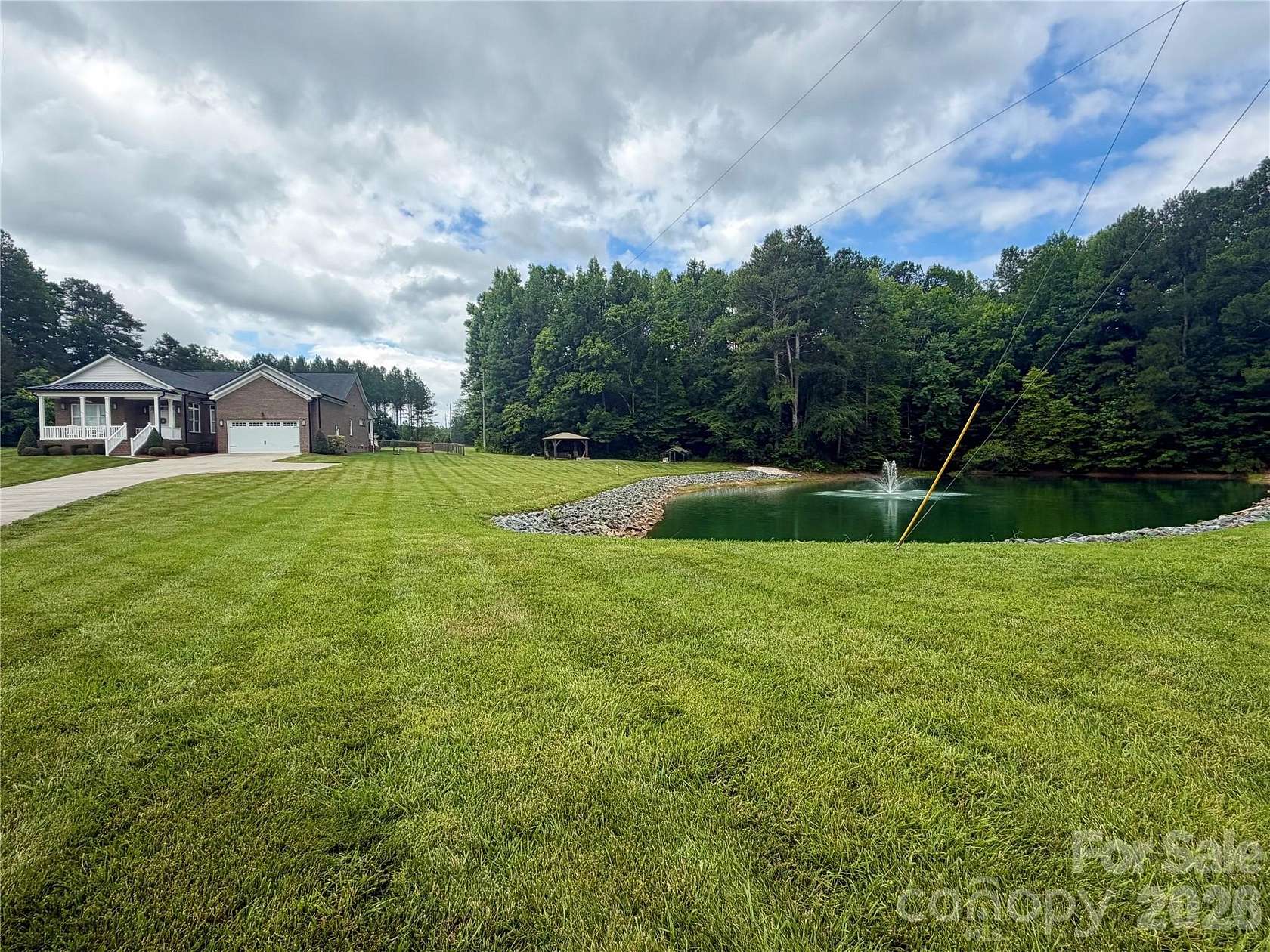 4.39 Acres of Land with Home for Sale in Midland, North Carolina