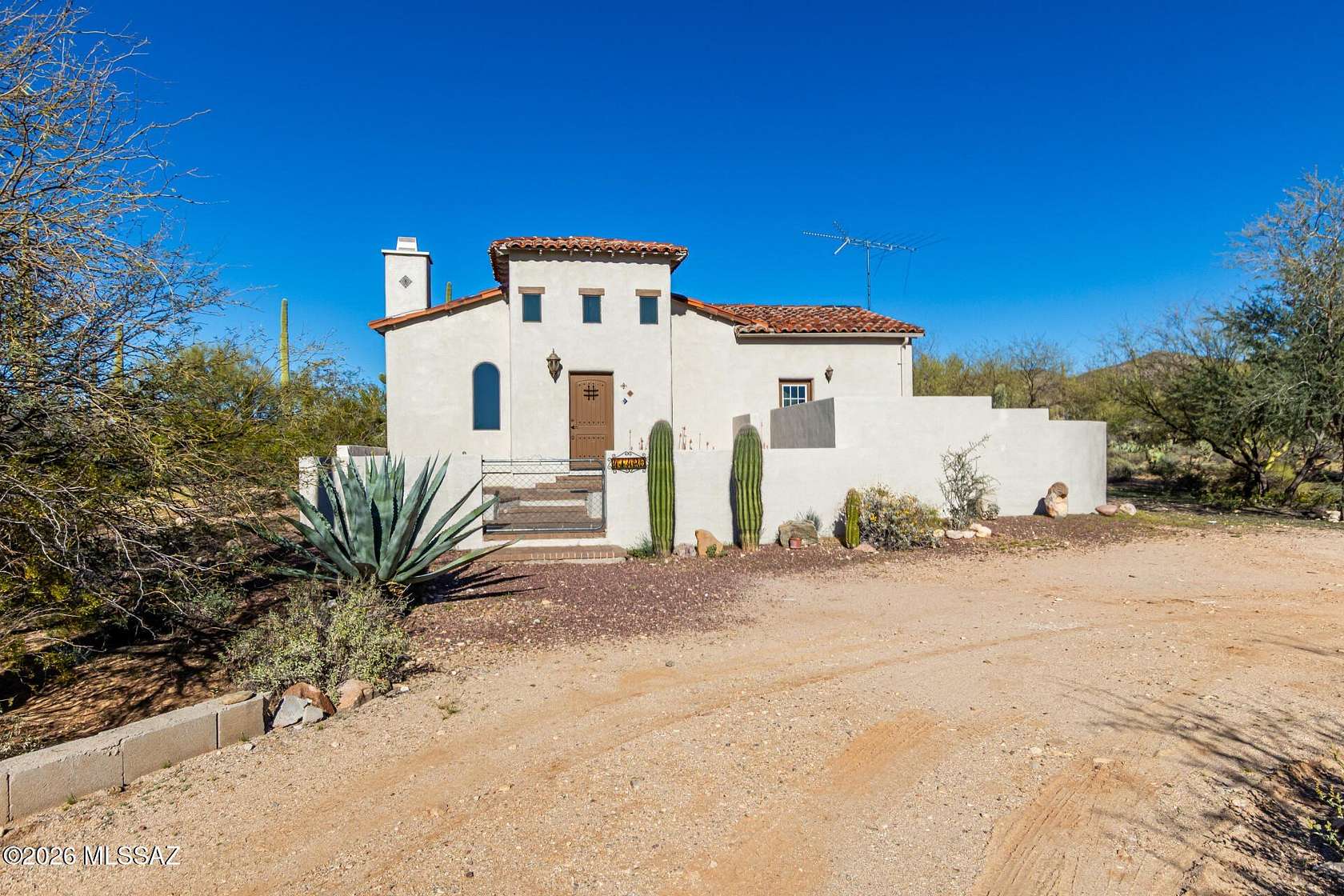 3 Acres of Land with Home for Sale in Marana, Arizona