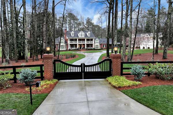5 Acres of Land with Home for Sale in Alpharetta, Georgia