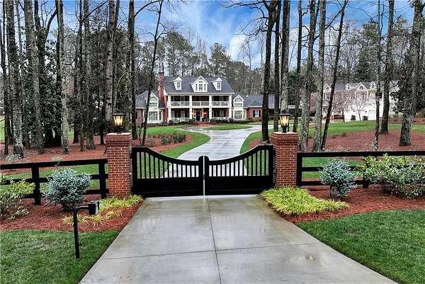5 Acres of Land with Home for Sale in Johns Creek, Georgia