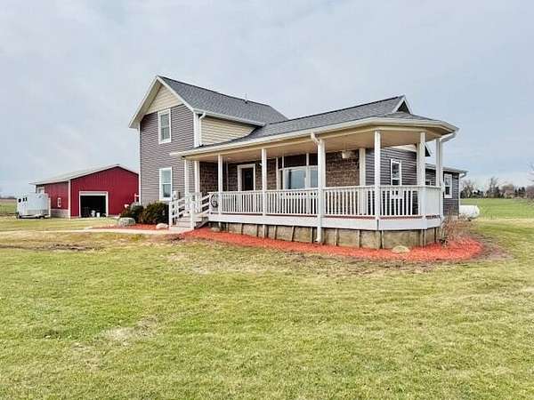 1.64 Acres of Land with Home for Sale in Lake Odessa, Michigan