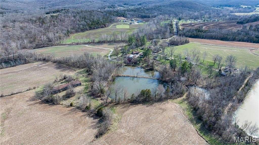 141 Acres of Recreational Land with Home for Sale in Augusta, Missouri
