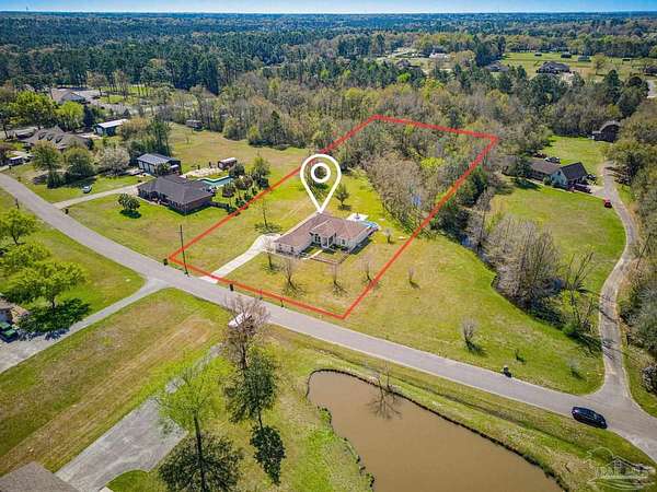 2.1 Acres of Land with Home for Sale in Cantonment, Florida