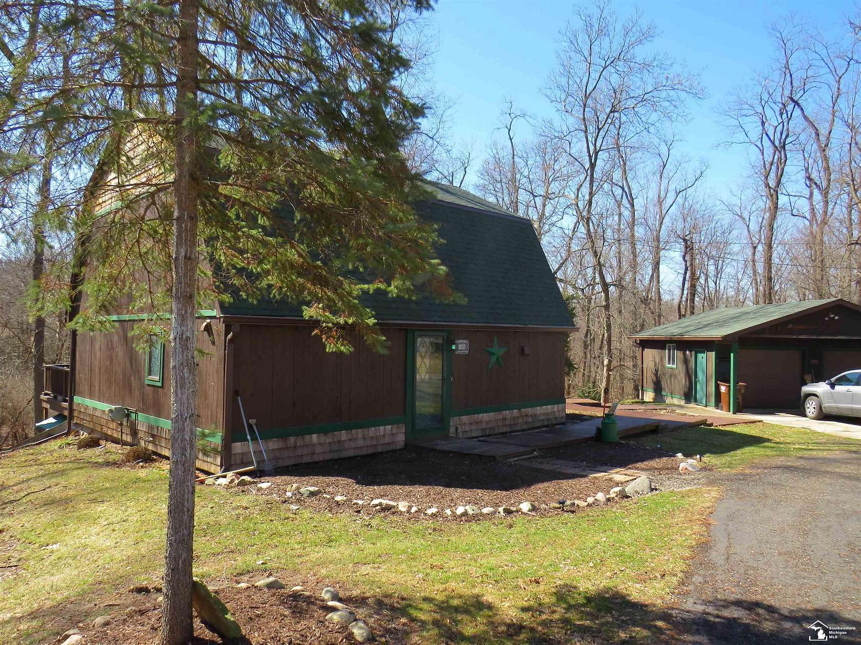 3.8 Acres of Land with Home for Sale in Onsted, Michigan