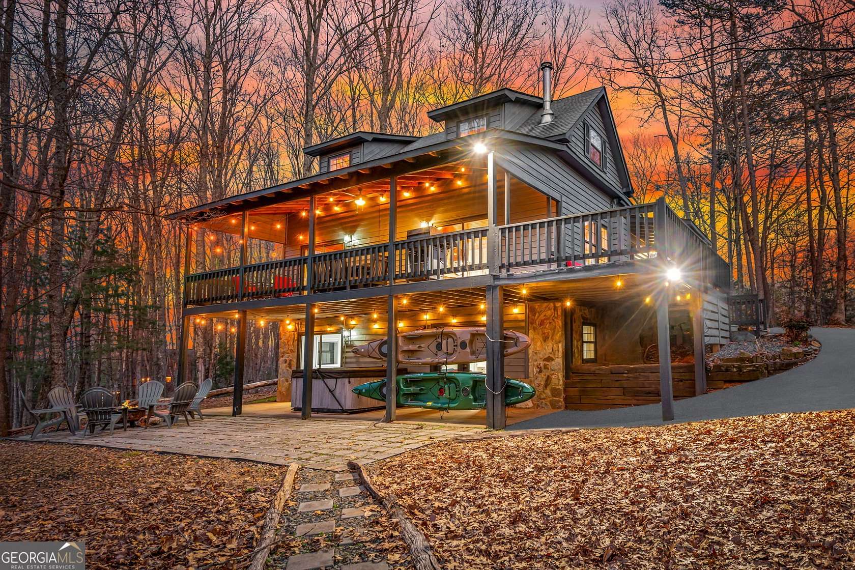 2 Acres of Land with Home for Sale in Blue Ridge, Georgia