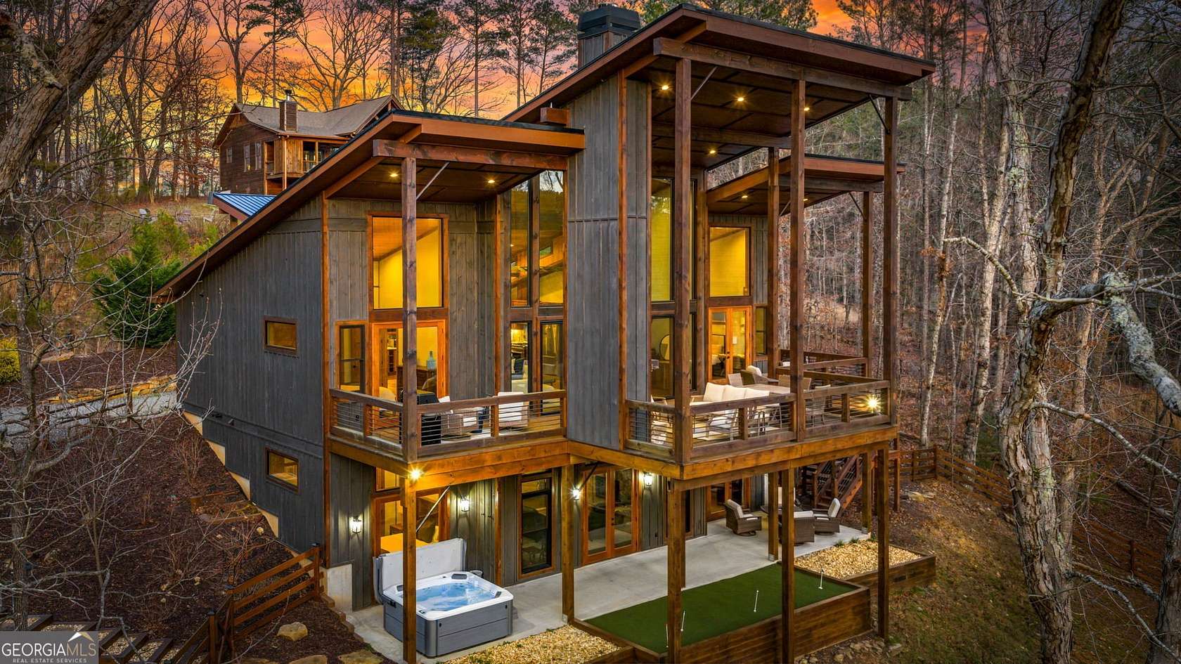 2 Acres of Land with Home for Sale in Blue Ridge, Georgia