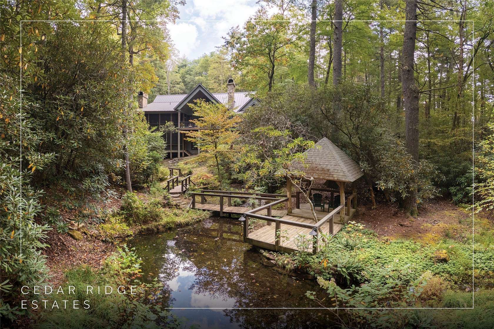4.7 Acres of Land with Home for Sale in Cashiers, North Carolina