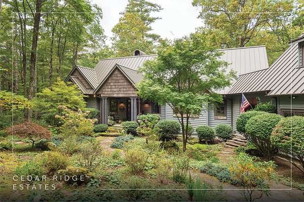 4.7 Acres of Land with Home for Sale in Cashiers, North Carolina