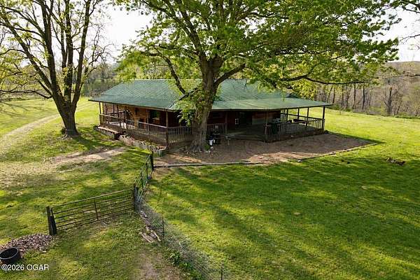 32 Acres of Land with Home for Sale in Exeter, Missouri