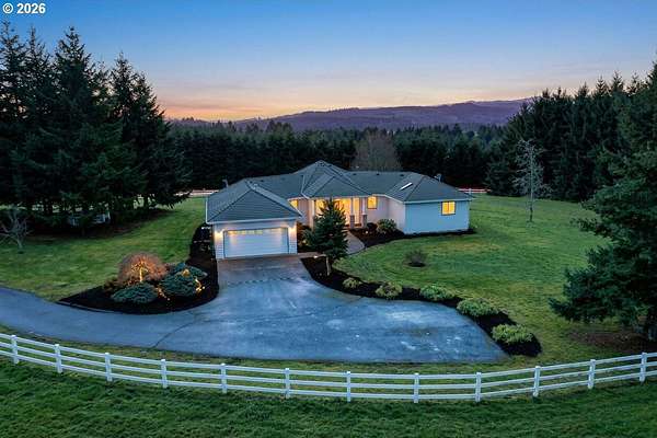 5 Acres of Land with Home for Sale in St. Helens, Oregon