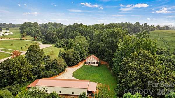 4.39 Acres of Land with Home for Sale in Vale, North Carolina