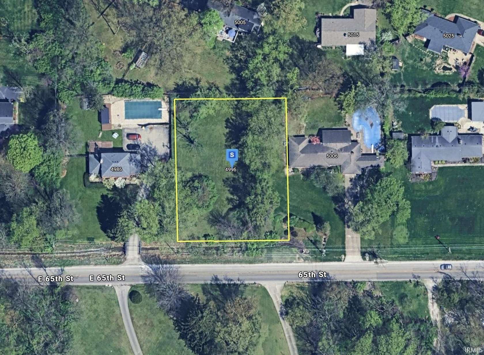 0.55 Acres of Residential Land for Sale in Indianapolis, Indiana