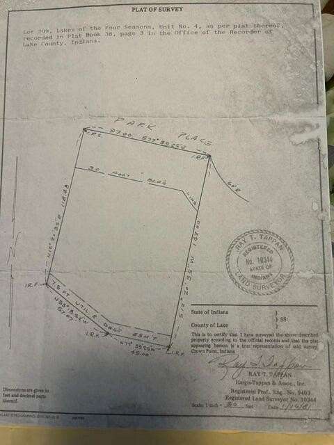 0.29 Acres of Residential Land for Sale in Crown Point, Indiana