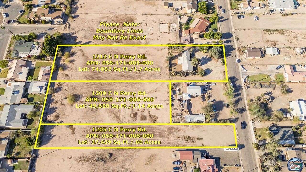 3.7 Acres of Residential Land for Sale in Calexico, California