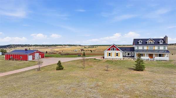 20.1 Acres of Agricultural Land with Home for Sale in Colorado Springs, Colorado