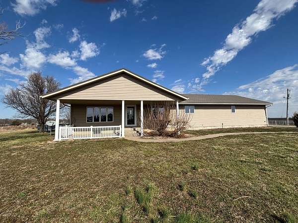 5 Acres of Land with Home for Sale in Gridley, Kansas
