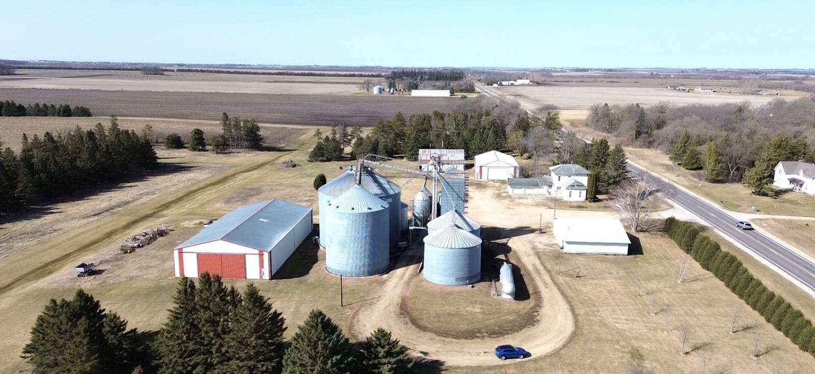 10.8 Acres of Land with Home for Sale in Spring Valley, Minnesota