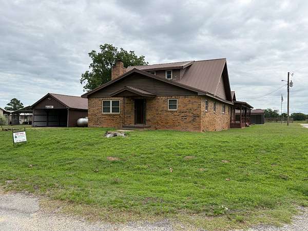 113 Acres of Land with Home for Sale in Calvin, Oklahoma