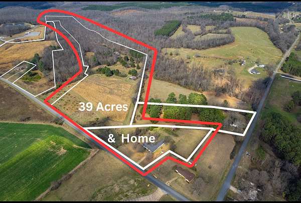 39.6 Acres of Recreational & Residential Land for Sale in Loretto, Tennessee