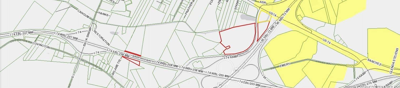 5.8 Acres of Mixed-Use Land for Sale in Lumberton, North Carolina