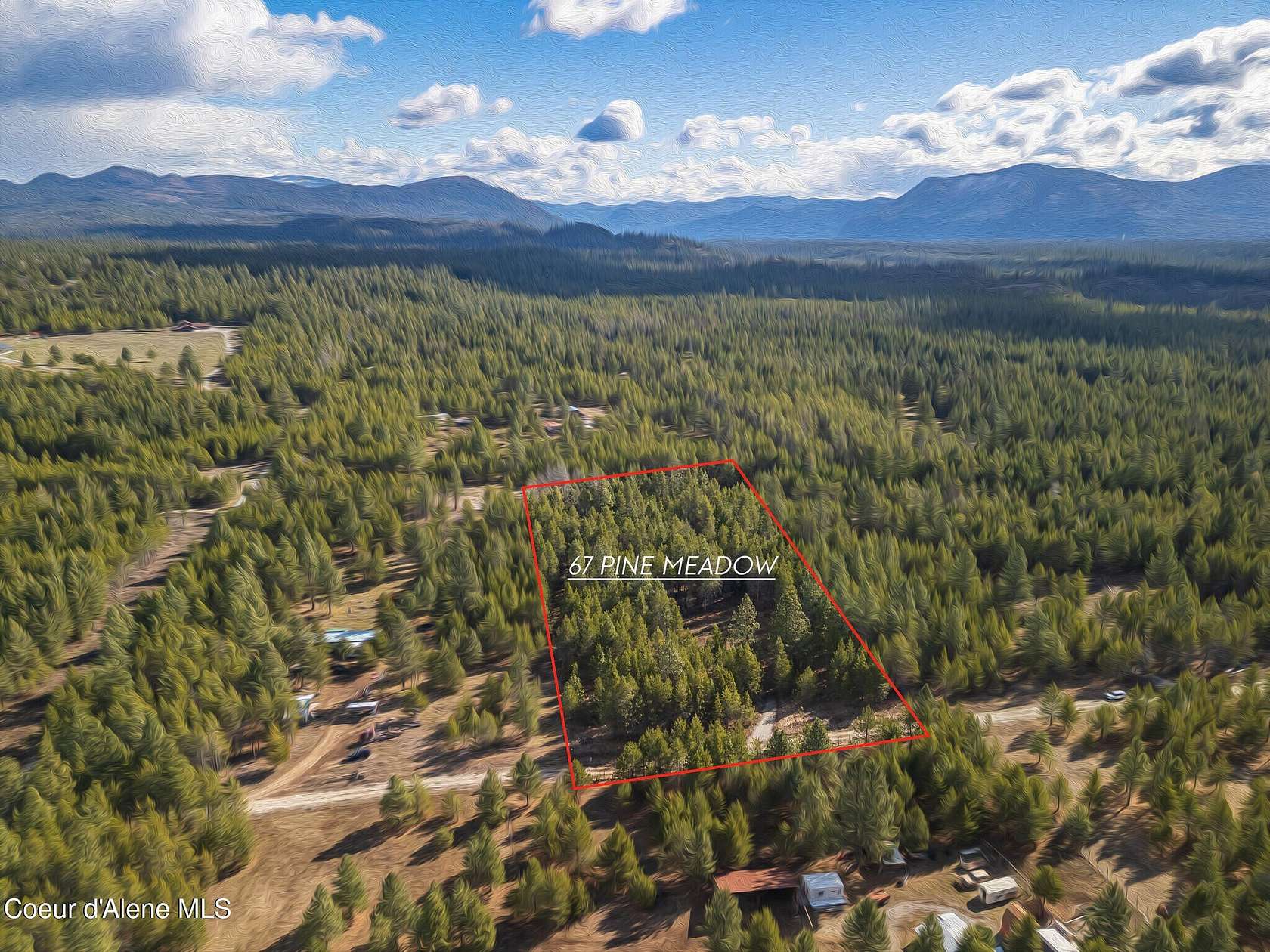 5 Acres of Residential Land for Sale in Athol, Idaho