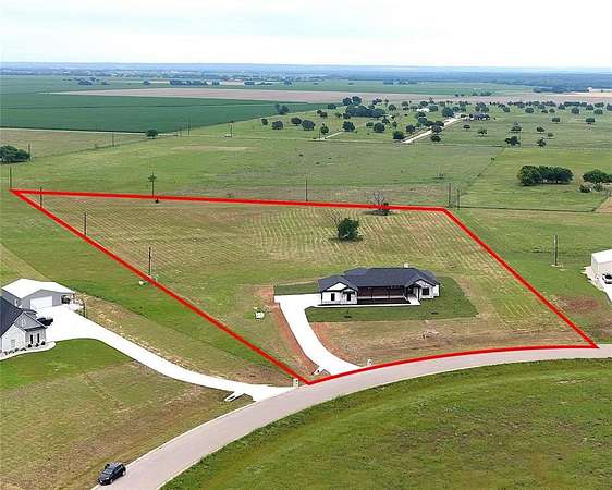 6.58 Acres of Land with Home for Sale in Crawford, Texas