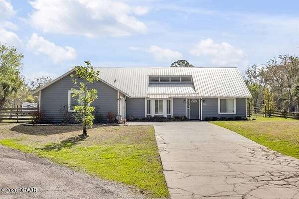 3.9 Acres of Land with Home for Sale in Port Orange, Florida