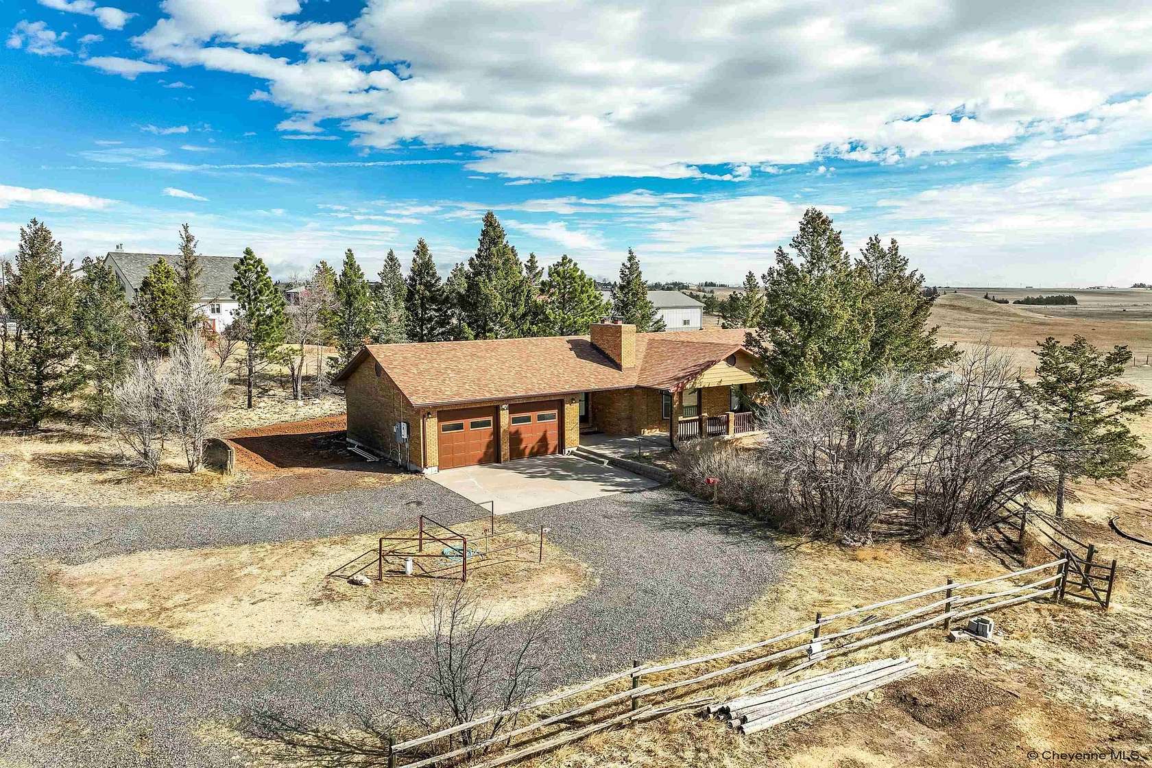 4.8 Acres of Land with Home for Sale in Cheyenne, Wyoming