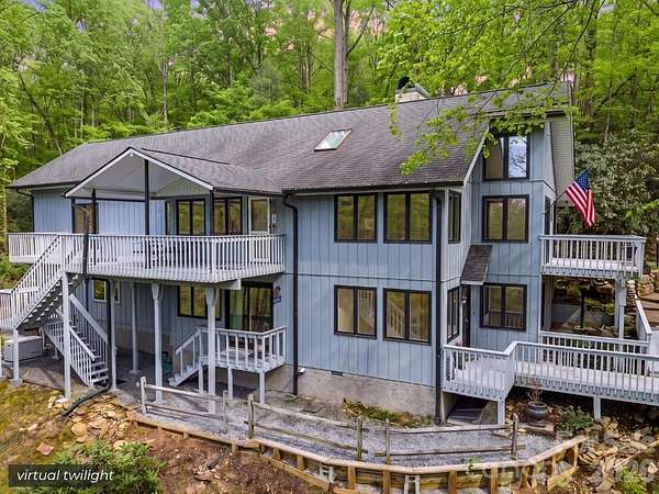 1.67 Acres of Land with Home for Sale in Pisgah Forest, North Carolina