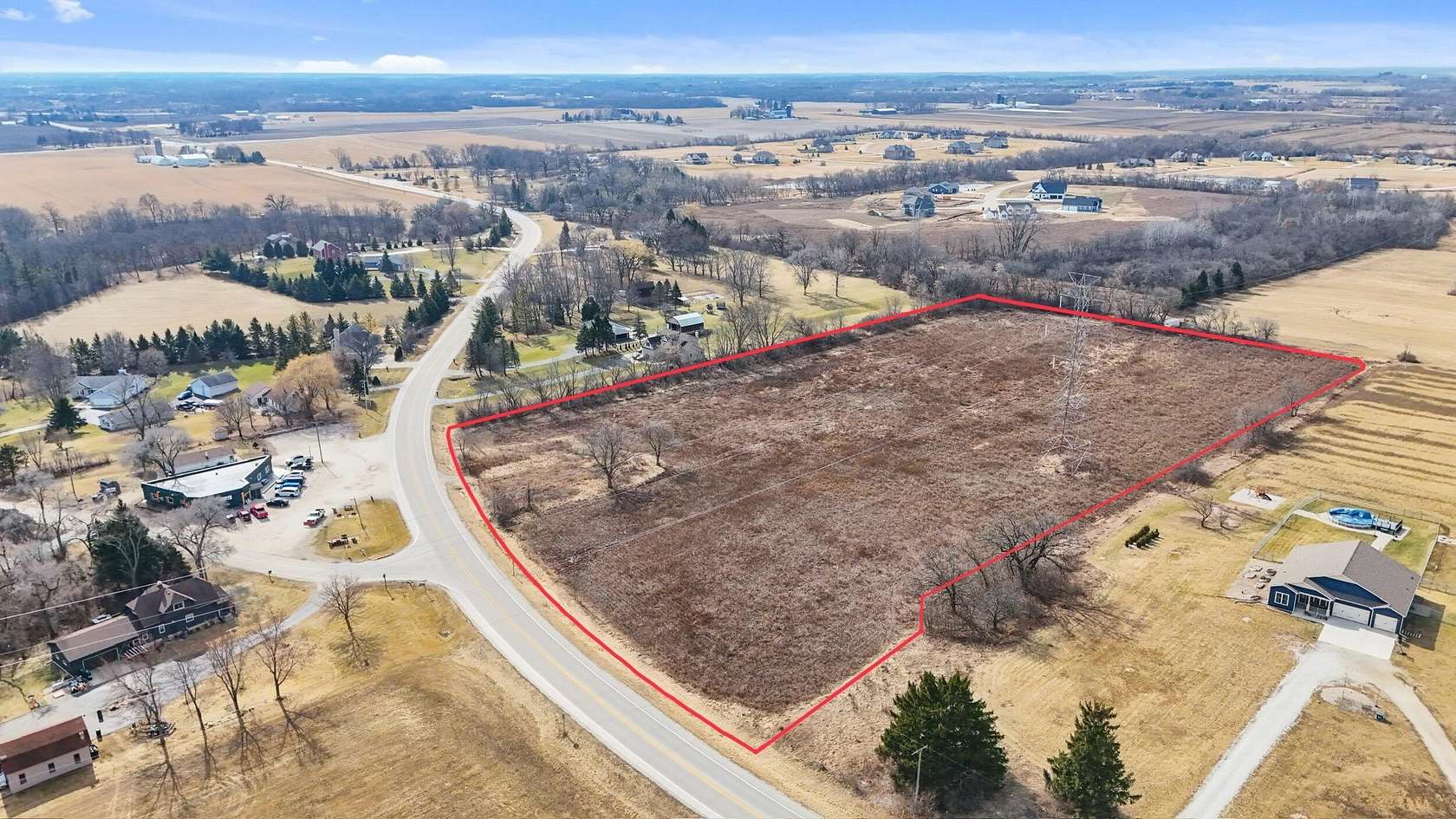 10.1 Acres of Land for Sale in Caledonia, Wisconsin